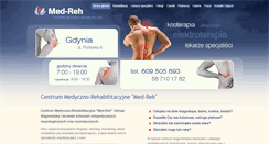 Desktop Screenshot of med-reh.com.pl